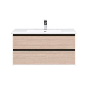 Тумба с раковиной Armadi Art Capolda 100 light wood