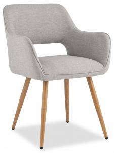 Кресло Stool Group Кромвель II CROMWELL II GREY серый