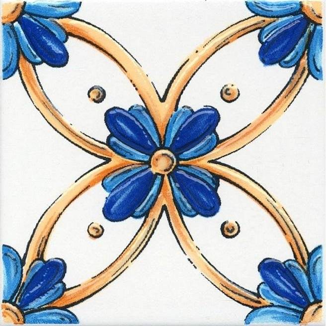 Вставка Kerama Marazzi Капри STG/A488/1146H 9.8x9.8