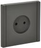 Розетка 1-местная IEK Forte&Piano FP-R10-10-K03 серый