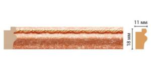 Молдинг DECOMASTER 119-34 240x1.1x1.8