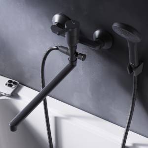 Смеситель для ванны с душем AM.PM X-Joy S F85B90122 черный