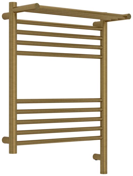 Полотенцесушитель электрический Сунержа Богема 3.1 051-6007-6050 с 1 полкой, Состаренная латунь, 60x50