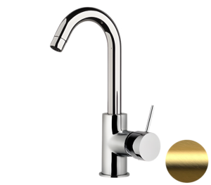 Смеситель для кухни Remer X Style X72CBG золото брашированное