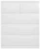 Комод Гуд Лакк Мальта 2.05.02.080.1 Белый фото 2