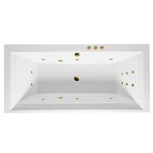 Акриловая ванна Excellent Crown Grand 190x90 "SMART" (золото)