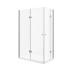 Душевой уголок Cezares VERONA-W-AH-2-120/100-P-Cr-L профиль хром, стекло матовое, 120x100x195