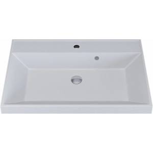 Раковина Uperwood Classic Quartz 291030003 белая матовая, жасмин, 70x45 Раковина Uperwood Classic Quartz 291030003 белая матовая, жасмин, 70x45
