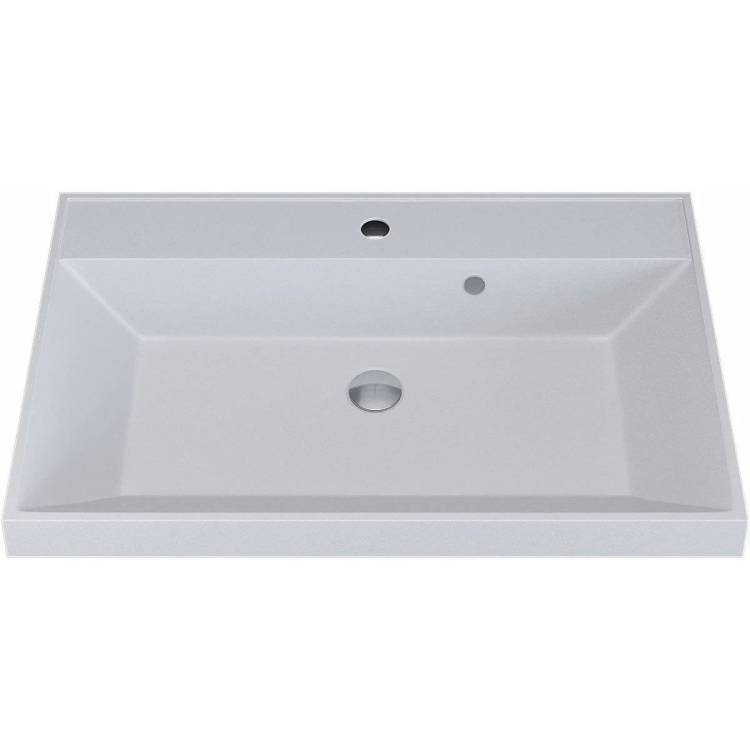 Раковина Uperwood Classic Quartz 291030003 белая матовая, жасмин, 70x45