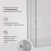Душевой уголок AM.PM X-Joy W94G-403-12080-MТ Square Slide 120х80, матовый хром, прозрачное фото 6