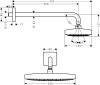 Душевой комплект Hansgrohe Raindance Select E 300 27385400+26530400+28272000+26456400+15771400+1800180 фото 9