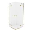 Душевое ограждение NEW TRENDY AVEXA GOLD BRUSHED 90x120x200 EXK-1783 (брашированное золото)