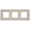 Рамка 3-постовая IEK Skandy SK-M32-K10 бежевый фото 3