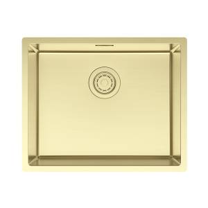 Мойка кухонная Paulmark Lassan 54 Uni LA54-LG Светлое Золото, 54x44