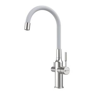 Смеситель для кухни Lemark Expert LM5083S-White