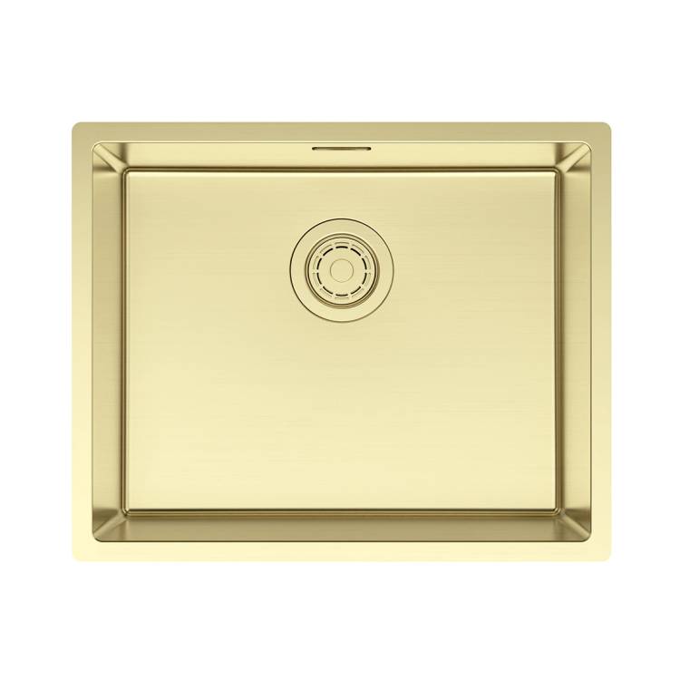 Мойка кухонная Paulmark Lassan 54 Uni LA54-LG Светлое Золото, 54x44