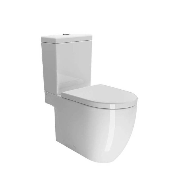 Унитаз-компакт GSI Pura 881711 с крышкой-сиденьем микролифт