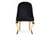 Обеденная группа Woodville Аган 599483 black, gold, стулья велюр фото 8