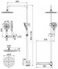 Душевая стойка Iddis Ray RAYSW3Fi76 фото 6