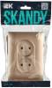 Розетка 2-местная IEK Skandy SK-R20-10-K98-F песочный фото 6