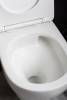 Унитаз подвесной Boheme Fiore 978-SET-MW с крышкой-сиденьем, белый матовый фото 5