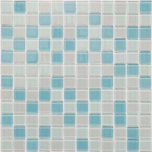Мозаика NSmosaic Crystal series S-457 стекло (25х25х4) 300x300