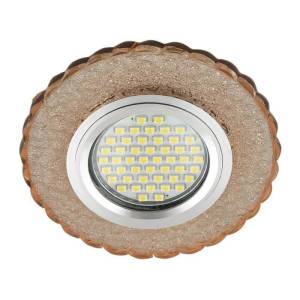 Встраиваемый светильник Fametto Luciole 140 DLS-L140 Gu5.3 Glassy/Tea