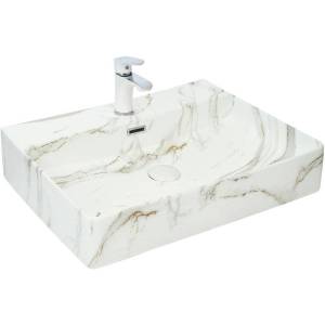 Раковина Weltwasser WW Elbach 10000004543 2173 M845 60 см, под белый мрамор