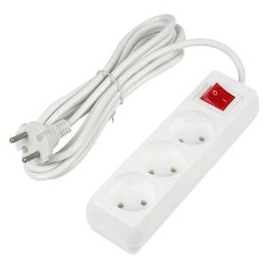 Удлинитель Uniel Ultra S-CU3-3B White