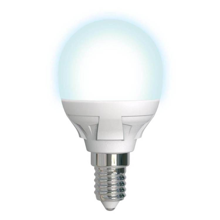 Светодиодная лампа Uniel LED-G45 7W/4000K/E14/FR/DIM PLP01WH