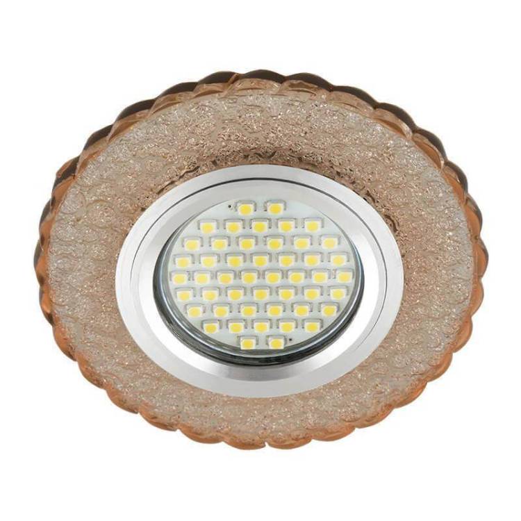 Встраиваемый светильник Fametto Luciole 140 DLS-L140 Gu5.3 Glassy/Tea