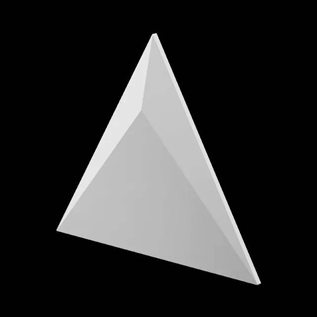 Дизайнерская панель Artpole E-0096 Sirius Platinum матовый 29.9x3x34.5