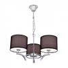 Подвесная люстра Citilux Эвора Рондо Хром Черный CL460132