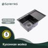Мойка кухонная Splenka S705.7850.09 графит, 78x50