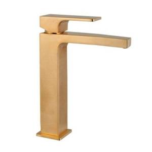 Смеситель для раковины Remer Absolute AU10ACCBG брашированное золото