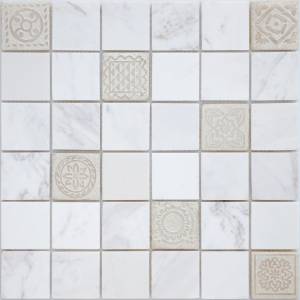 Мозаика LeeDo Art Stone Dolomiti Bianco Mat (4.8x4.8) 30x30