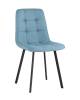 Набор из 4 стульев Stool Group Chilly OS-2011-V seat 1009-8 DUAL X4 голубой, рогожка фото 2