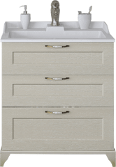 Тумба для комплекта AQUATON Леон 1A194601LBPR0 65Н дуб бежевый