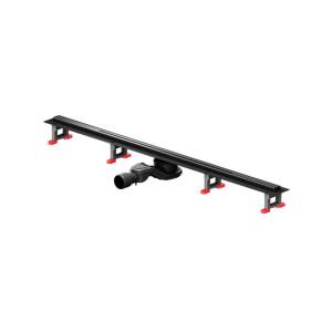 Душевой лоток Am.Pm MasterFlow W01SC-S11-100-05BM универсальный затвор Slim line 100 см, черный матовый