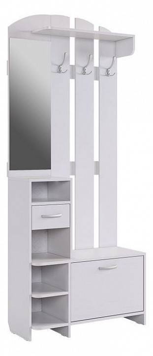 Стенка для прихожей Mebelson Мила PR-0018.2552 белое дерево