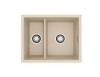 Мойка кухонная Alveus Granital Omni 50 1150067 Terra-G22 с сифоном, 55x45