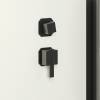 Душевая кабина Niagara Standart ST80/15Q/BL/BK корпус черный матовый, стекло прозрачное, 80х80х200 фото 10
