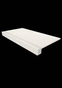 Ступень Estima Terra 39609 Белый 33x120 + Подступенок (14.5x120)