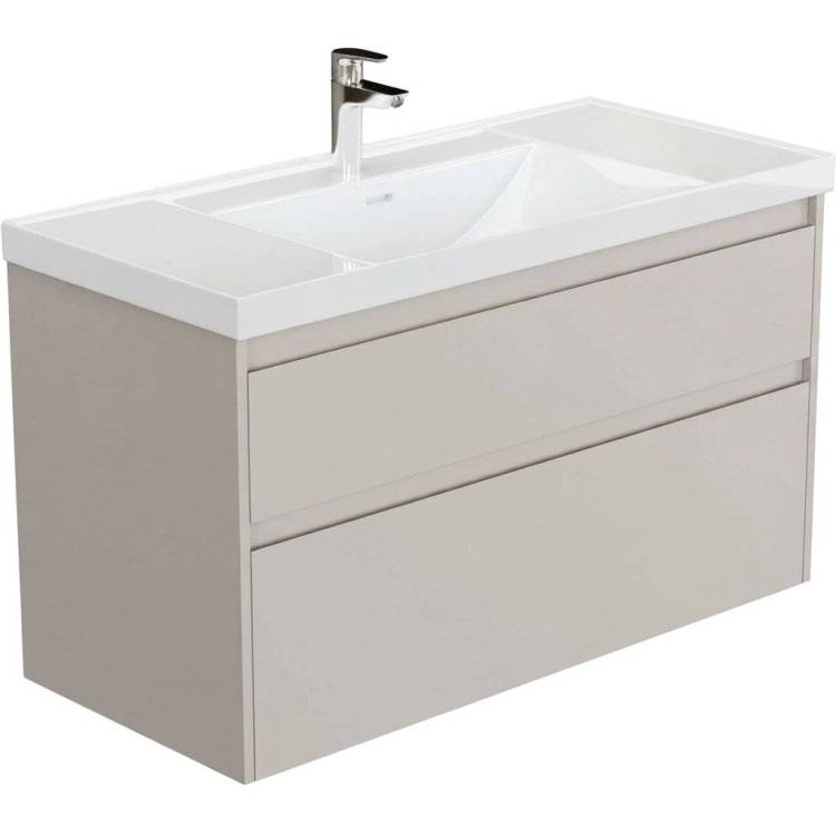 Тумба с раковиной Aquanet Nova Lite 2.0 110 365916 Бежевый