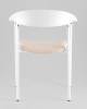 Стул Stool Group Eila PC018-C white с подушкой, белый фото 5