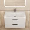 Тумба с раковиной Uperwood Foster New KFosterNEW80w подвесная, белая, 80 см фото 4