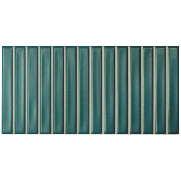Керамическая плитка WOW Sweet Bars 128695 Teal Matt 12.5x25