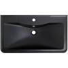Раковина Belbagno BB1000/455-LV-ART-ALR-NERO 100x45.5x14.5 черная фото 2