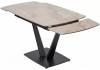 Стол Woodville Alarti 593877 gloss amber jade solid ceramic/black 120(180)x80x76 фото 6