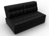 Диван прямой Лига Диванов Лига-107 (140) 134925 Черный фото 6